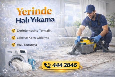 Yerinde Halı Yıkama