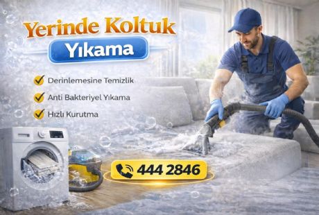 Yerinde Koltuk Yıkama