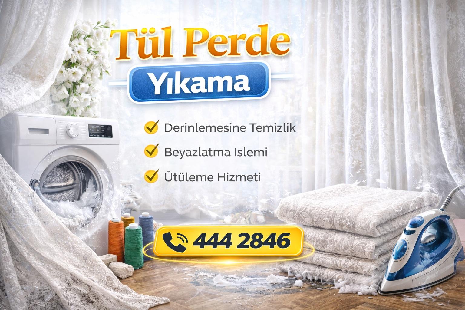 Tül Perde Yıkama