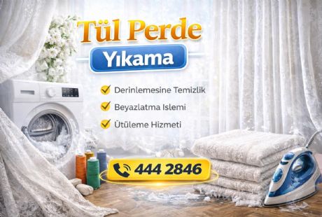 Tül Perde Yıkama