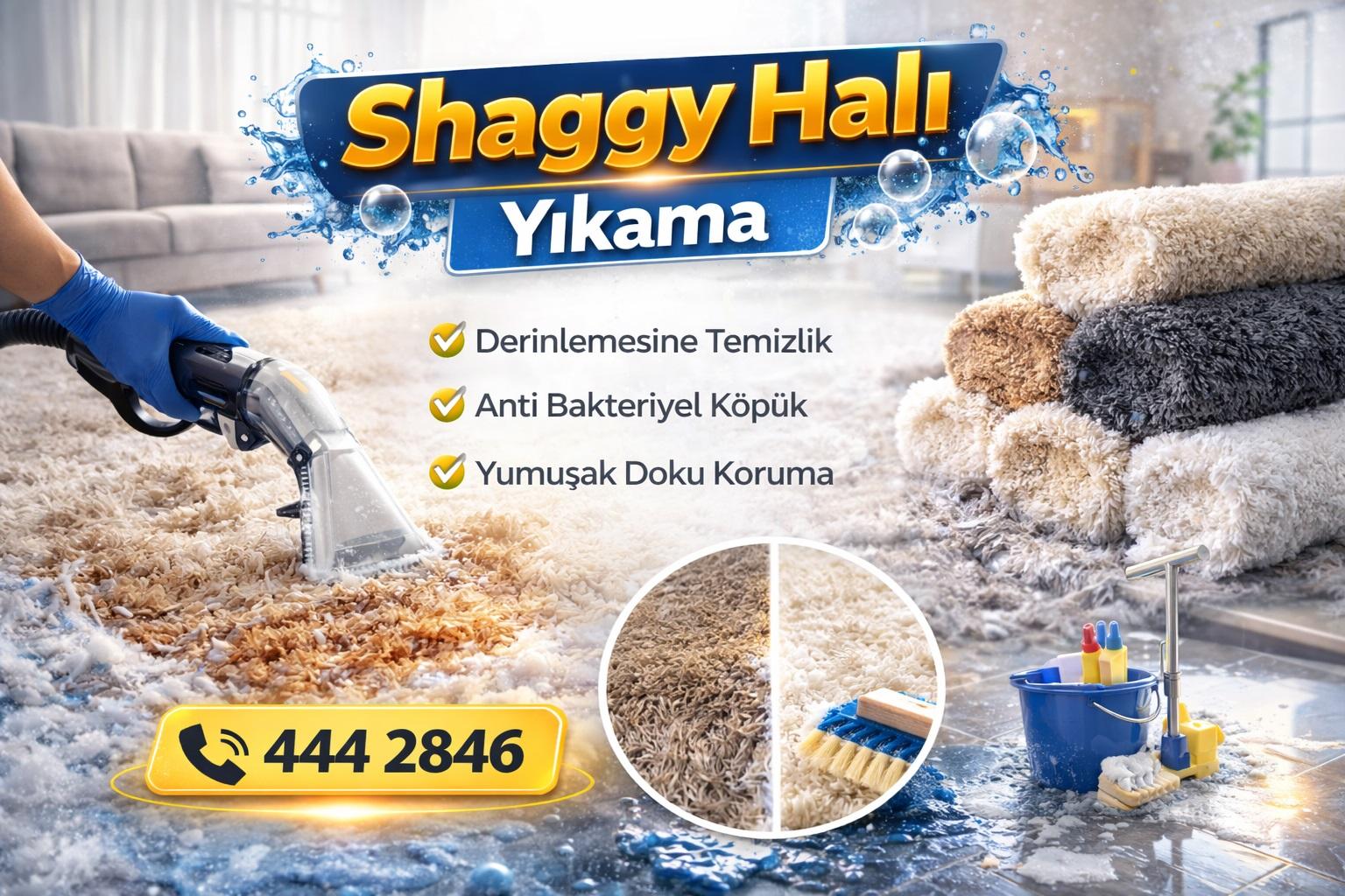 Shaggy Halı Yıkama