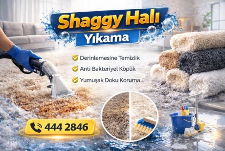Shaggy Halı Yıkama