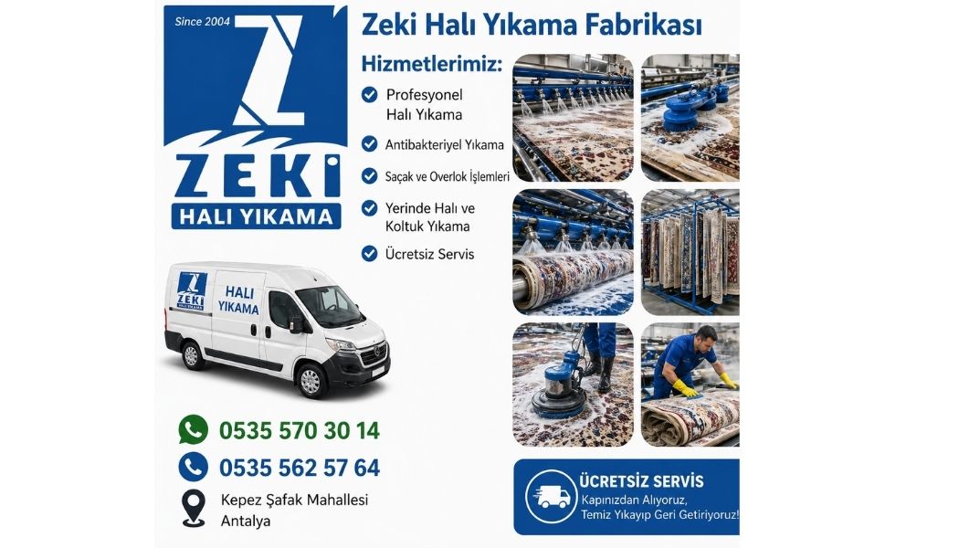 Kepez Şafak Mahallesi Halı Yıkama Rehberi