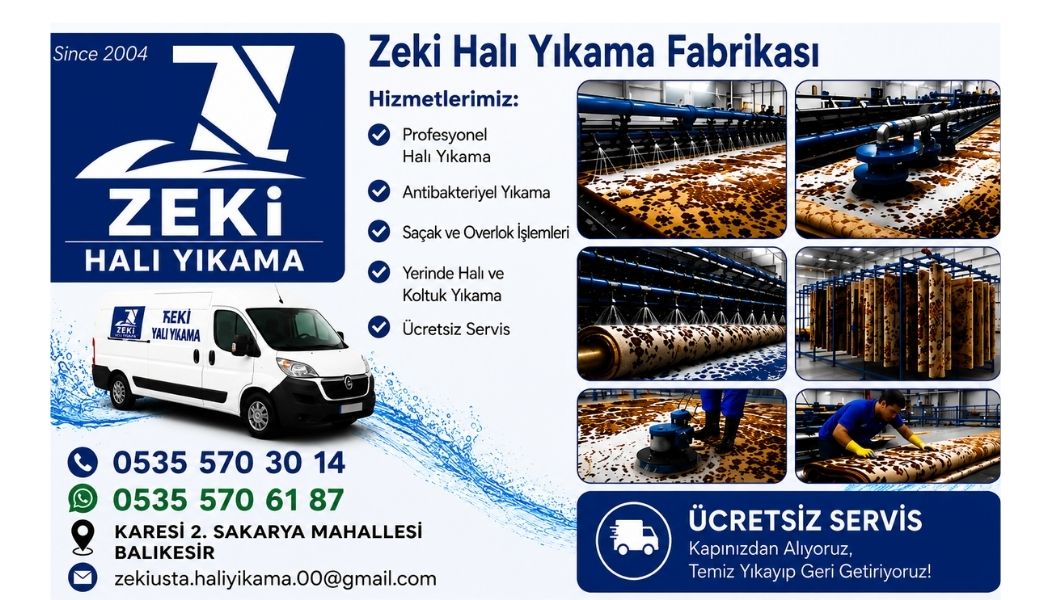 Karesi 2. Sakarya Halı Yıkama Hizmeti