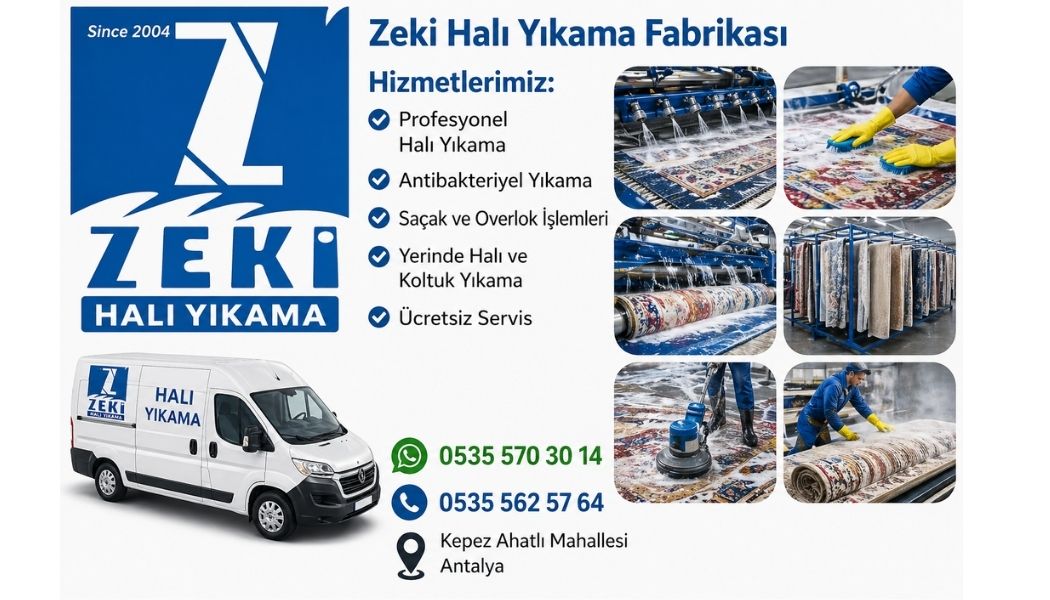 Kepez Ahatlı Mahallesi Halı Yıkama