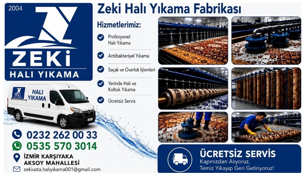 Karşıyaka Aksoy Mahallesi Halı Yıkama