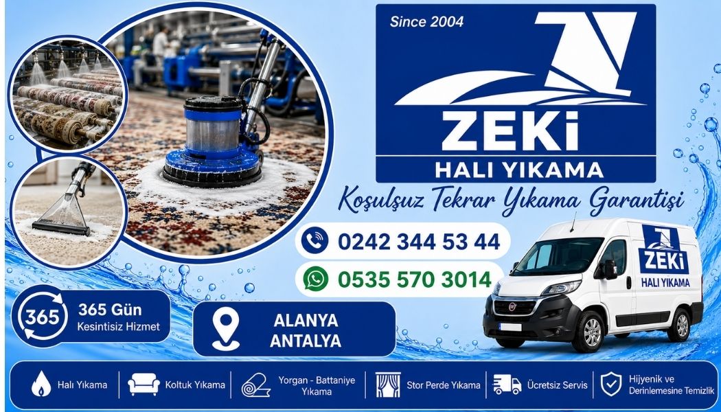 Alanya Halı Yıkama Hizmeti