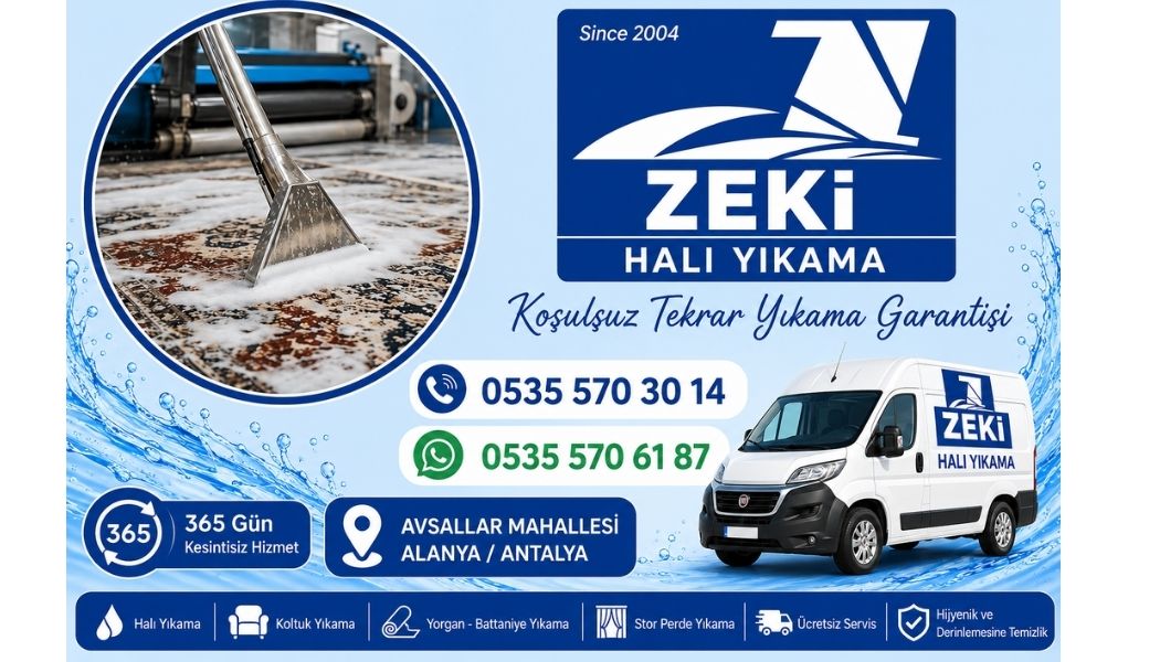 ALANYA AVSALLAR MAHALLESİ HALI YIKAMA PROFESYONEL HİZMETLERİ