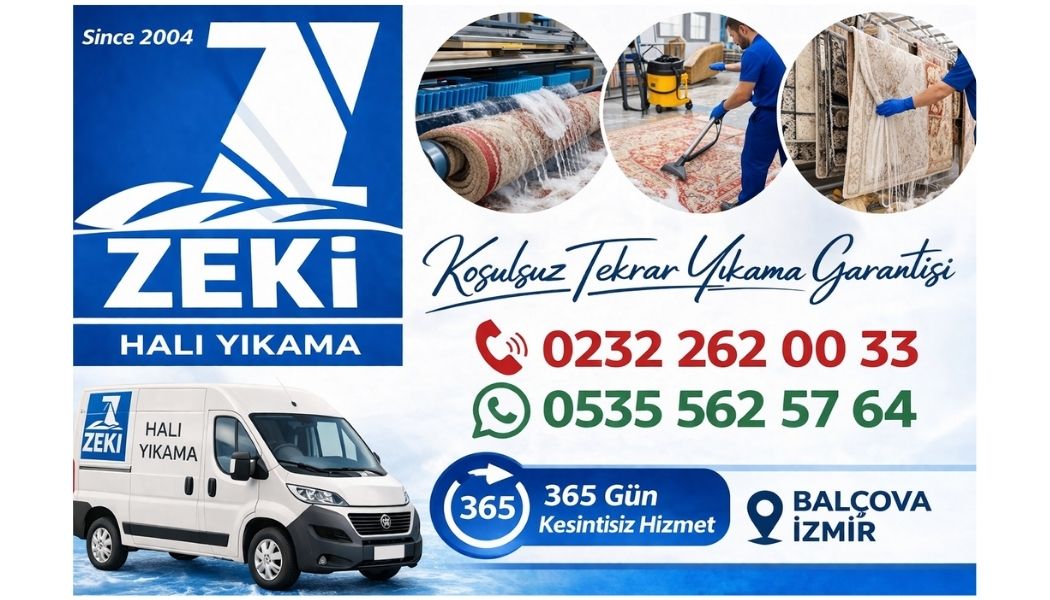 Balçova halı yıkama