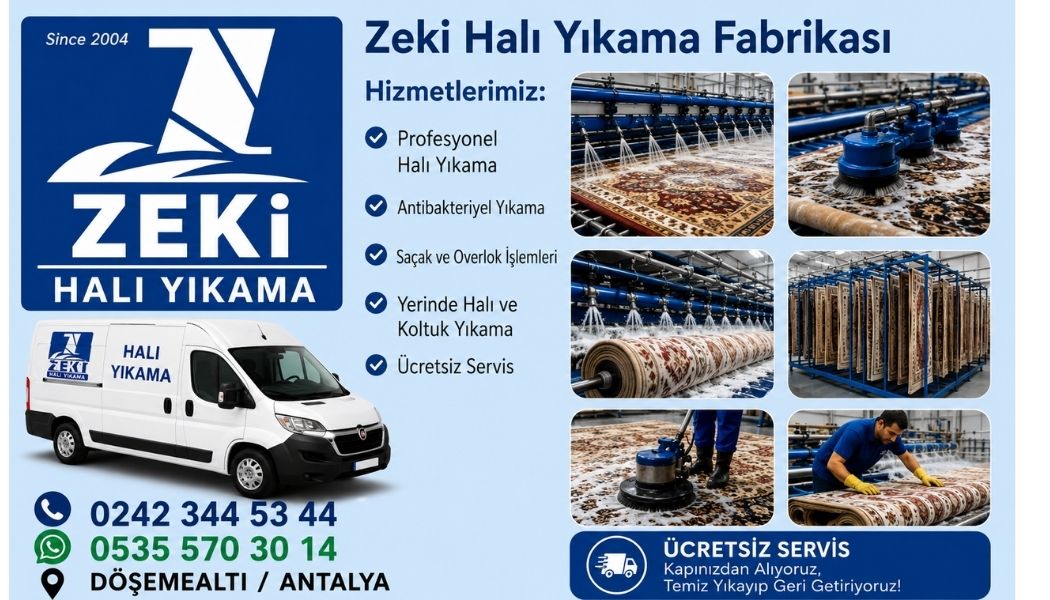 ANTALYA DÖŞEMEALTI HALI YIKAMA REHBERİ