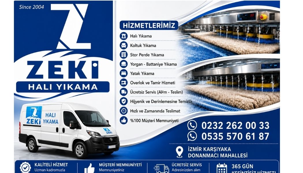 Karşıyaka Donanmacı Halı Yıkama