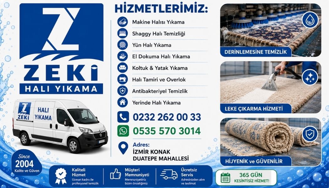 Konak Duatepe Mahallesi'nde Profesyonel Halı Yıkama Hizmeti 