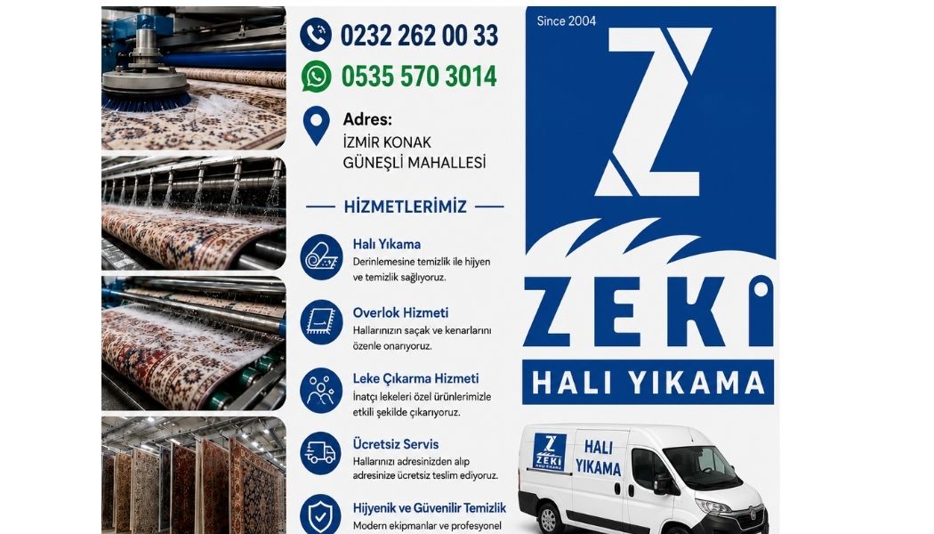 Konak Güneşli Mahallesi'nde Profesyonel Halı Yıkama Hizmeti 