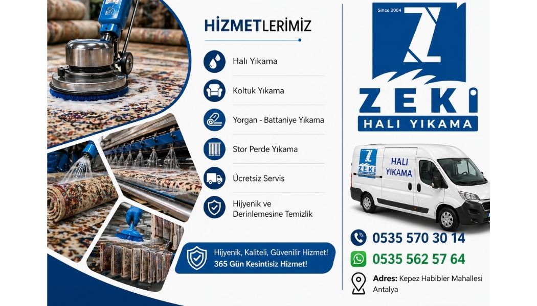Kepez Habibler Mahallesi Halı Yıkama Rehberi