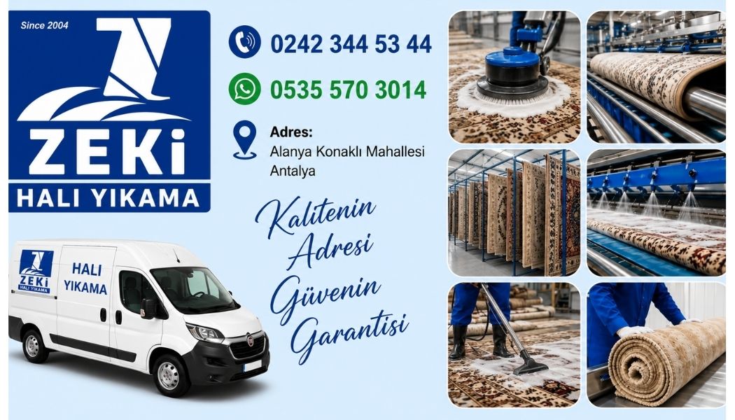 Alanya Konaklı Mahallesi Halı Yıkama Hizmetleri