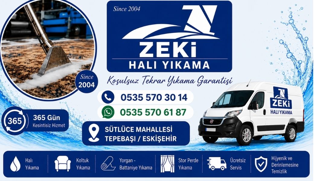 Tepebaşı Sütlüce Mahallesi Halı Yıkama Rehberi 2026