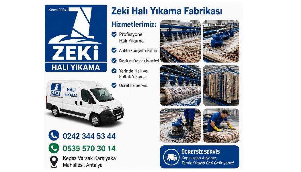 KEPEZ VARSAK KARŞIYAKA MAHALLESİ HALI YIKAMA