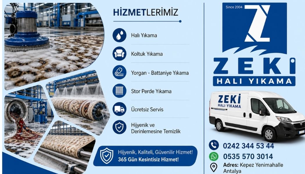 Kepez Yenimahalle Halı Yıkama Rehberi